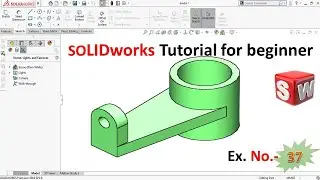 solidworks practice model tutorial for beginner|cad cam|