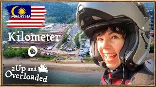 2 Rider ADV Moto Challenge - American Couple ride a Honda 150 to Malaysia's Kilometer 0 🇲🇾 [SE E33]