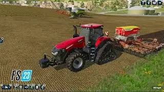 Claas Trion Harvesting 6 Hectors Sorghum - Farming Simulator 23 Mobile