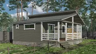 Баня в скандинавском стиле