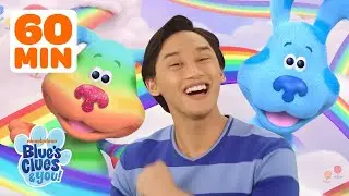 Learn Colors with Blue & Josh! 🌈 | 60 MINUTE Vlog Compilation | Blue's Clues & You!