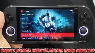 TRIMUI SMART PRO COMO INSTALAR TEMAS + PACK COM 150 TEMAS PRA BAIXAR