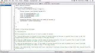 3.6. (Part 1) Time Calculator - Java