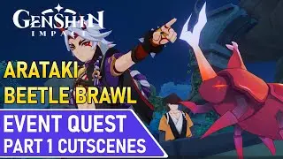 Almighty Arataki Extraordinary and Exhilarating Extreme Beetle Brawl | Day 1 | Genshin Impact 3.4