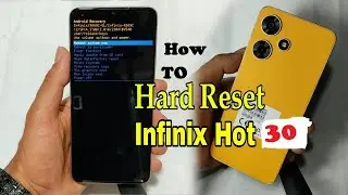 How To Hard Reset Infinix HOT 30 (X6831) | Unlock Infinix HOT 30 Pattern