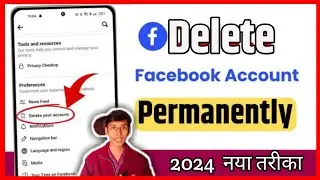 How to delete facebook account permanently 2024 || Facebook account permanently delete kaise kare ||