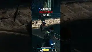 Cal goes Darth Maul mode 