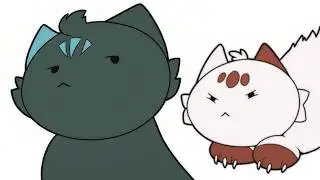 my cat wants me to fight his evil clone