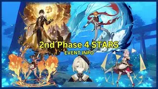 (NEW INFO!!) 4.0 2nd PHASE BANNER 4 STARS & UPCOMMING EVENTS // Genshin Impact