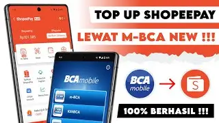 Cara Isi Saldo ShopeePay Lewat BCA Mobile / m-Banking BCA Terbaru