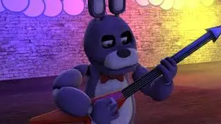 Bonnie plays the guitar