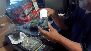 Mini Bike/Chopper Build pt.03 filter adapter and other stuff