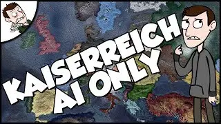 Hearts of Iron IV (HOI IV) - Kaiserreich 1936 AI Only Gameplay Part 1
