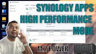 Use the high performance M.2 NVMe Storage Pool to run apps