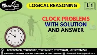 CLOCK REASONING CONCEPT & PRACTICE/JKSSB / SSC / BANKING EXAMS /  REASONING BY Er. ZUBAIR SIR