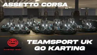 TEAMSPORT PRESTON UK GO KARTING! | Assetto Corsa Gameplay | Tayboost Server Stream Highlights