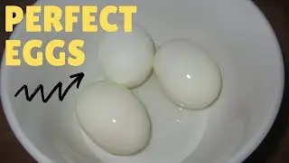 How To Make PERFECT Hard Boiled Eggs EASY to Peel