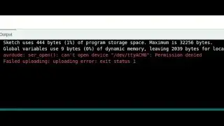 How to solve arduino IDE on ubuntu 22.04 - ser_open can't open device dev ttyACM0 Permission denied