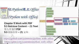 Python with Office 083 - Work with PDF - 9-5(1) extract pdf text 提取PDF内容-文本