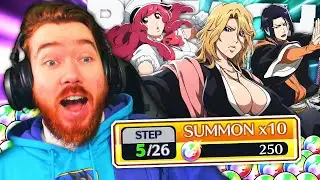 NEW INSANE THOUSAND-YEAR BLOOD WAR RANGIKU, MENINAS AND YUMICHIKA SUMMONS! Bleach: Brave Souls!