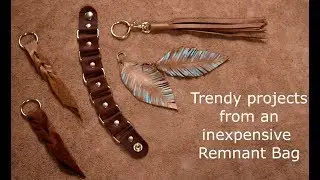 4 Easy Leather Remnant Projects