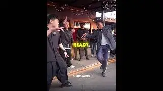 iShowSpeed Recreates Karate Kid Fight Scene 🤯 ￼