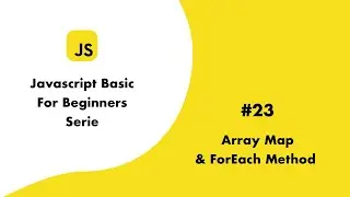 JS Basic23 Array map method and Foreach method