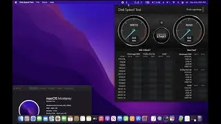 SSD Speed Test on NEW MacBook Pro 13”  M2 256 GB