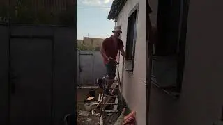 Когда так сильно ждал дождя а он пошел не вовремя Утепление откосов г. Луганск
