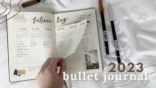 2023 Bullet Journal Setup | simple + beginner-friendly !!