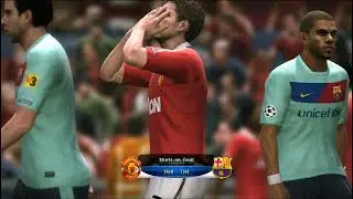 Pro Evolution Soccer 2011 | Barcelona VS Manchester United | (PC)