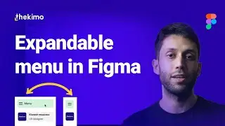 How to design an Expandable menu prototype in Figma