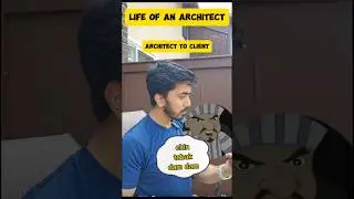 Life of Architect ft. Chin tabak dam dam #comedyshorts