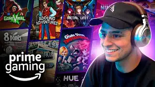 Testei os JOGOS GRATUITOS da PRIME GAMING! 