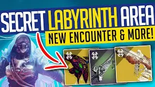 Destiny 2 | SECRET LABYRINTH AREA! Hidden Encounter, Huge Maze, Deep Dive Zone & More! - SPOILERS