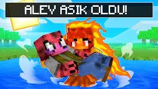 ALEV PRENSESİ FAKİRE AŞIK OLDU (YAKTI 😱🔥) - Minecraft