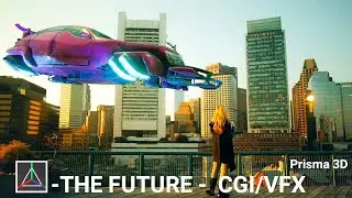 The Future - CGI VFX create in prisma 3d