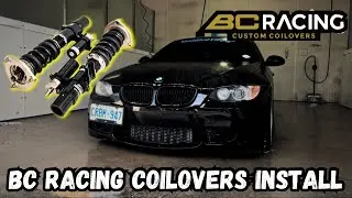 Everyone NEEDS This Upgrade - BMW 335I BC Racing Coilovers Install