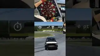 Sim Drifting using a Dartboard 🎯