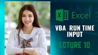 EASY VBA RUN TIME INPUT CODING MS EXCEL 10