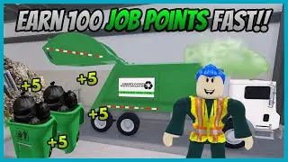 Earn 100 Job Points FAST!! | 20 Minutes or LESS!! | ERLC Roblox Roleplay