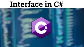 28  Interface in C# | interface Example in C# | What is interface in c#
