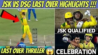 JSK Playoffs Celebration 🔥 Joburg Super Kings Vs Durban Super Giants Match Highlights