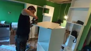 Кухня. Кухонный гарнитур. Сборка мебели.
