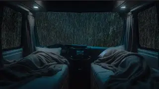 Car Runs Out of Gas When It's Raining - Rest, Relax with Rain Through the Window