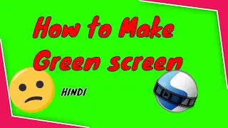 openshot green screen tutorial | how to make green screen in open shot  | how to use chroma key