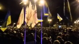 Евромайдан в Запорожье требует отправить на елку губернатора Пеклушенко