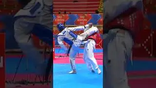 Taekwondo WTF серия в цель Йоб чаги Йоб чаги!