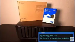 Synology NAS DS1819+ install M2D20 with Read and write Caching