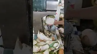 Smart yong fresh coconut peeling machine